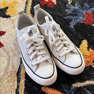 Converse Women's All-Star Maddison Classic White Low-Top Sneakers chuck Taylor